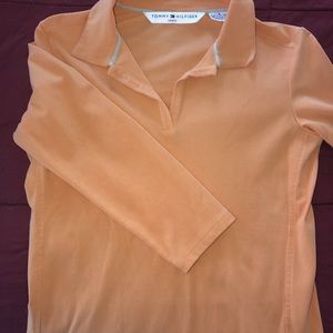 tommy hilfiger long sleeve top, size medium.